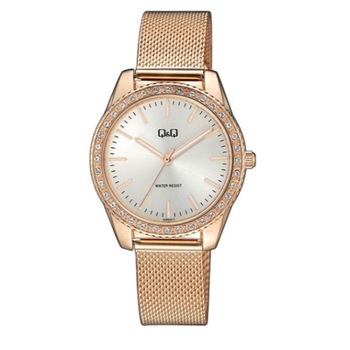 Ceas dama, analogic, Q&Q QZ59J011Y Aur roz